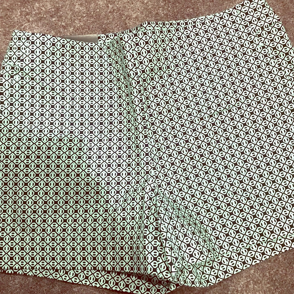Banana republic 3 1/2” shorts - green/navy & blue